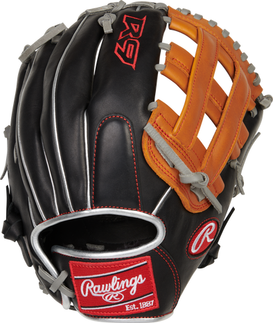 Rawlings R9 ContoUR 12.00" Baseball Glove: R9120U-6BT