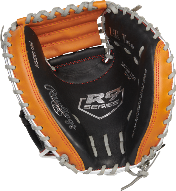 Rawlings R9 ContoUR 32.00" Catcher's Mitt: R9CMU-23BT