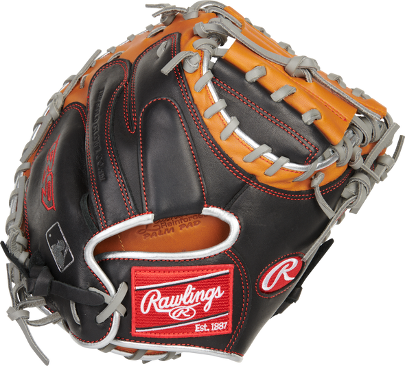 Rawlings R9 ContoUR 32.00" Catcher's Mitt: R9CMU-23BT