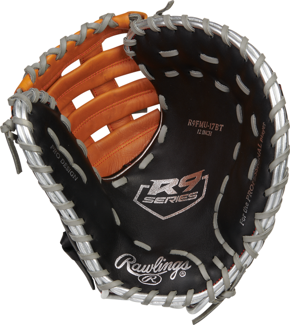 Rawlings R9 ContoUR 12.00" Baseball Glove: R9FMU-17BT