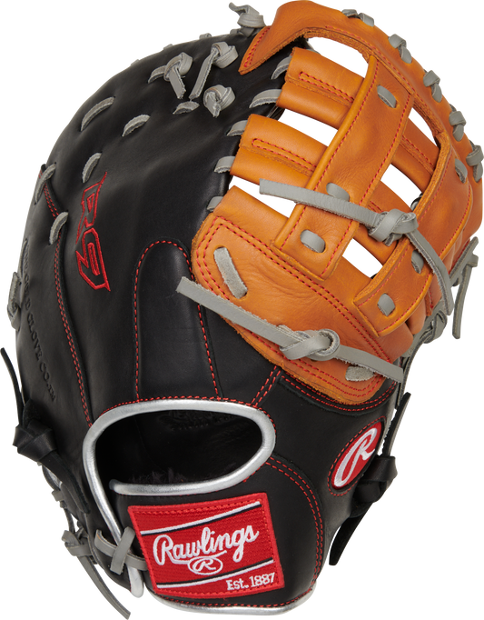 Rawlings R9 ContoUR R9FMU-17BT 12" Baseball First Base Mitt