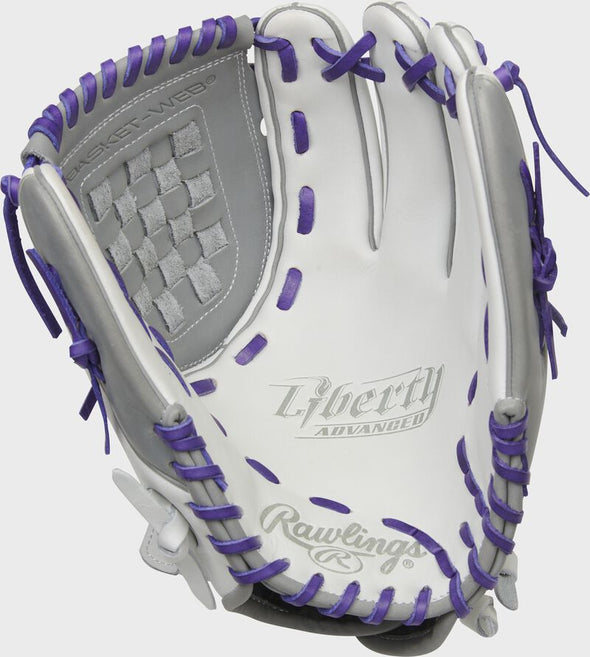 RAWLINGS LIBERTY ADVANCED COLOR SERIES 12-INCH INFIELD/PITCHER'S GLOVE: RLA120-3WPG
