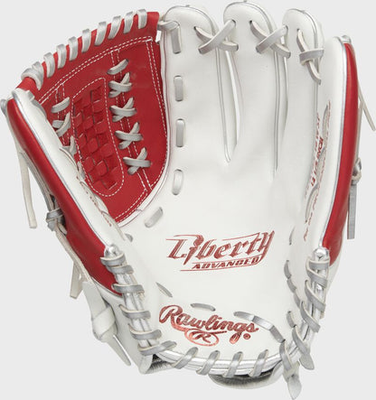 RAWLINGS LIBERTY ADVANCED COLOR SERIES 12.5-INCH FASTPITCH GLOVE: RLA125-18WSP