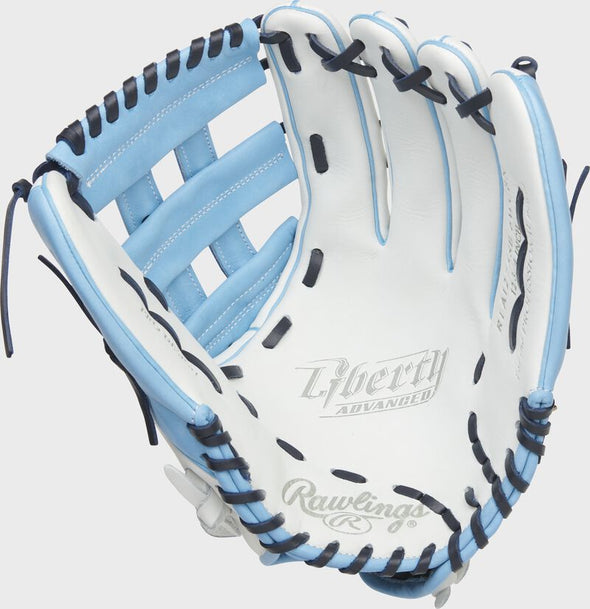 RAWLINGS LIBERTY ADVANCED COLOR SERIES 12.75-INCH OUTFIELD GLOVE: RLA1275SB-6WCBN
