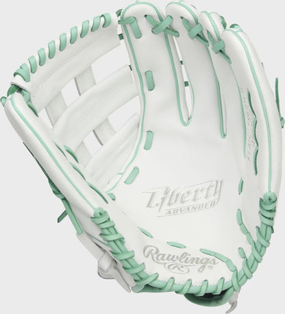 RAWLINGS LIBERTY ADVANCED COLOR SERIES 12.75-INCH OUTFIELD GLOVE: RLA1275SB-6WM