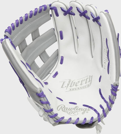 RAWLINGS LIBERTY ADVANCED COLOR SERIES 12.75-INCH OUTFIELD GLOVE: RLA1275SB-6WPG