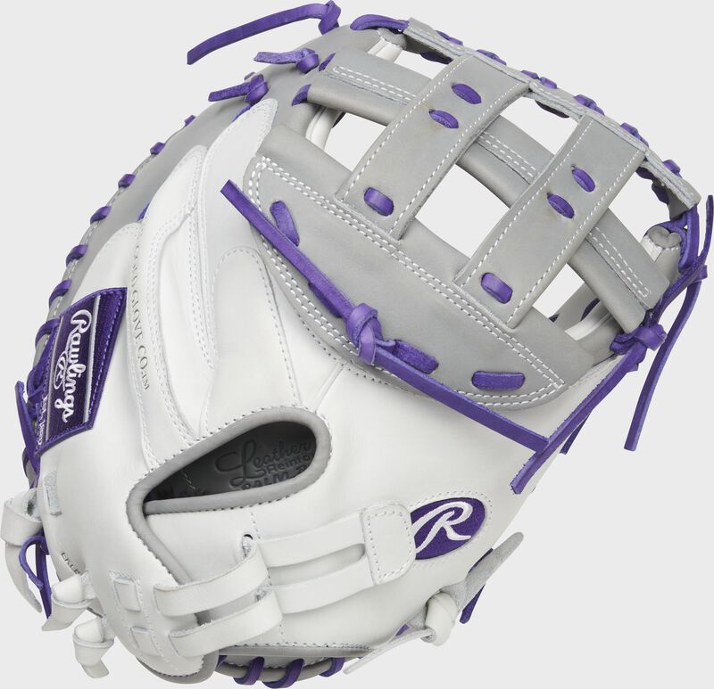 Rawlings Liberty Advanced 33 Fastpitch Catcher's Mitt (RLACM33RG) , Glove Locks