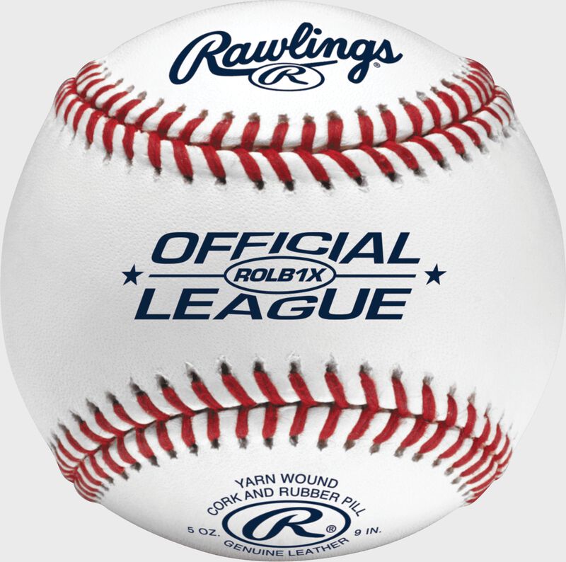 Rawlings Official League ROLB1X Competition Grade Practice Single Baseball