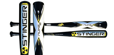 Stinger NUKE 2 (2022) Aluminum BBCOR Baseball Bat (-3)