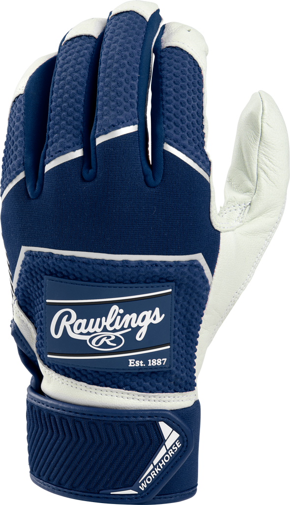 Rawlings Adult Workhorse Batting Glove w/Compression Strap
