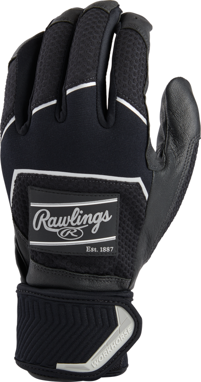 Rawlings Adult Workhorse Batting Glove w/Compression Strap