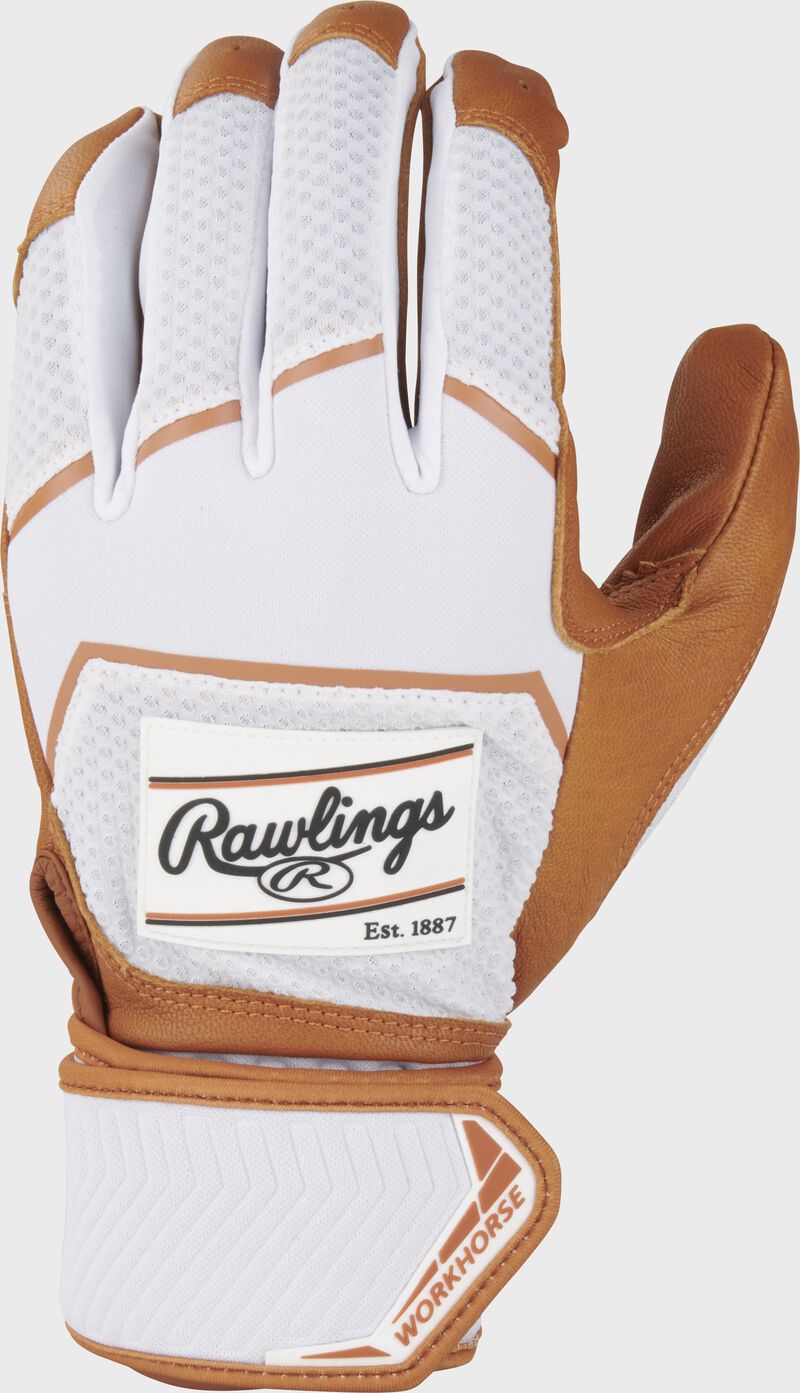 Rawlings Workhorse Compression Strap Adult Batting Gloves