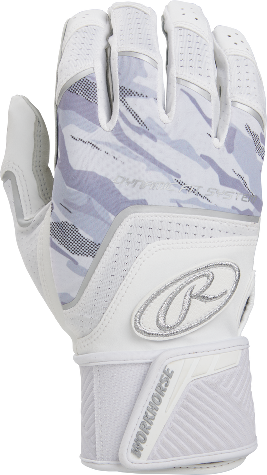 Rawlings Workhorse Adult Batting Gloves w/Comp