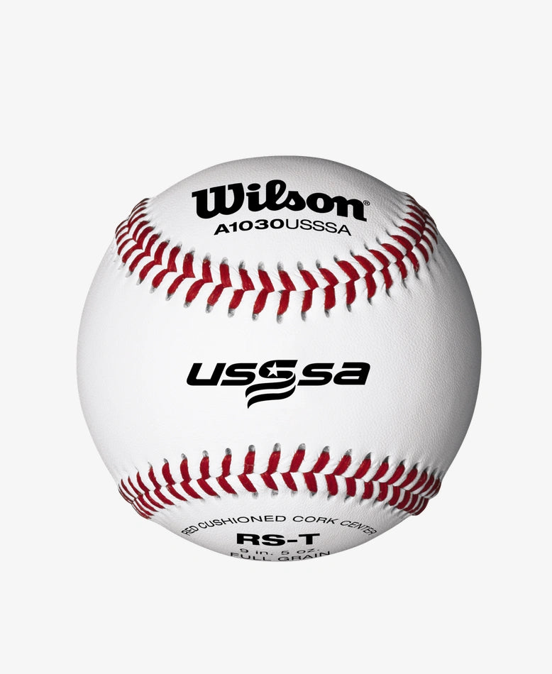 WILSON A1030 TOURNAMENT SERIES USSSA BASEBALLS (1 Dozen, YDO): WBD3069