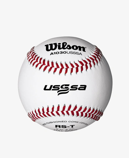 WILSON A1030 TOURNAMENT SERIES USSSA BASEBALLS (1 Dozen, YDO): WBD3069