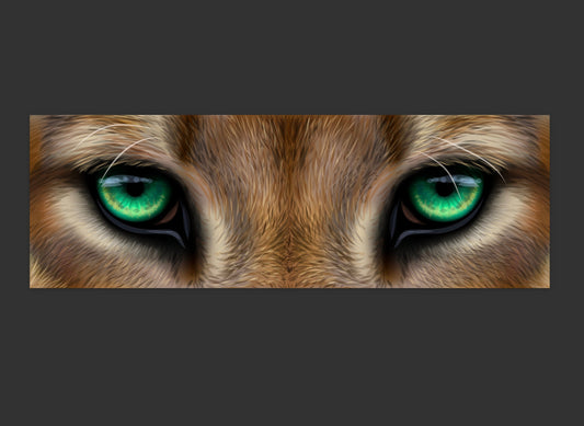 Cougar Eyes SVG Digital Download