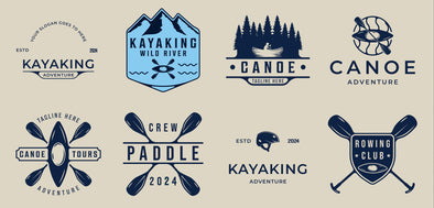 8 Kayaking, Canoe, and rowing SVG Digital Download