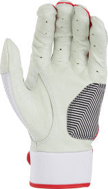 Rawlings Workhorse Adult Batting Gloves w/ Compression Strap