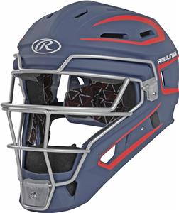 Rawlings Mach Two-Tone Matte Hockey Style Catcher's Helmet