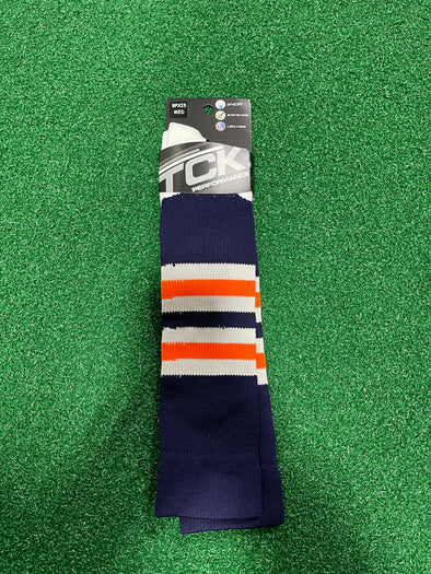 TCK 3 Stripe Orange/Navy/Grey