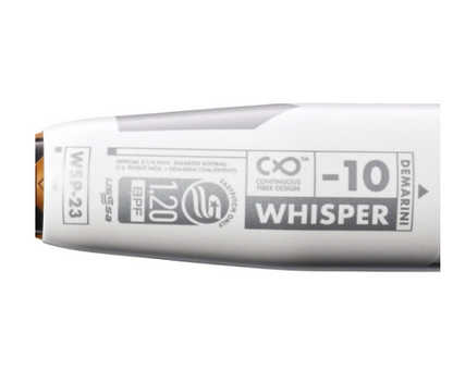 DeMarini 2023 Whisper -10 Fastpitch Bat