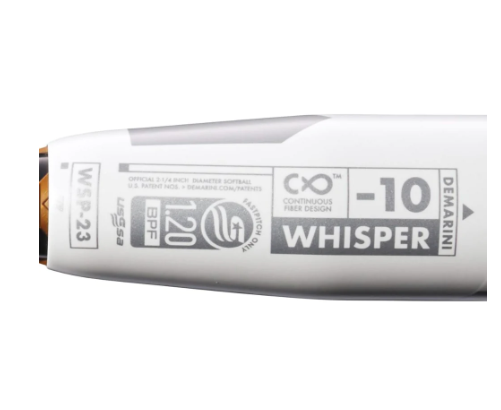 DeMarini 2023 Whisper Fastpitch Bat: WBD2364010